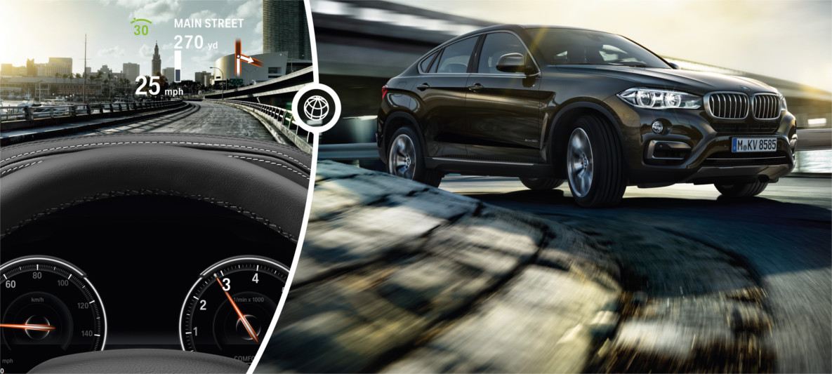 Проекционный дисплей BMW Проекционный дисплей BMW